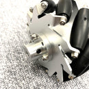 75mm アルミ合金メカナムホイール  4個セット - RoboStation